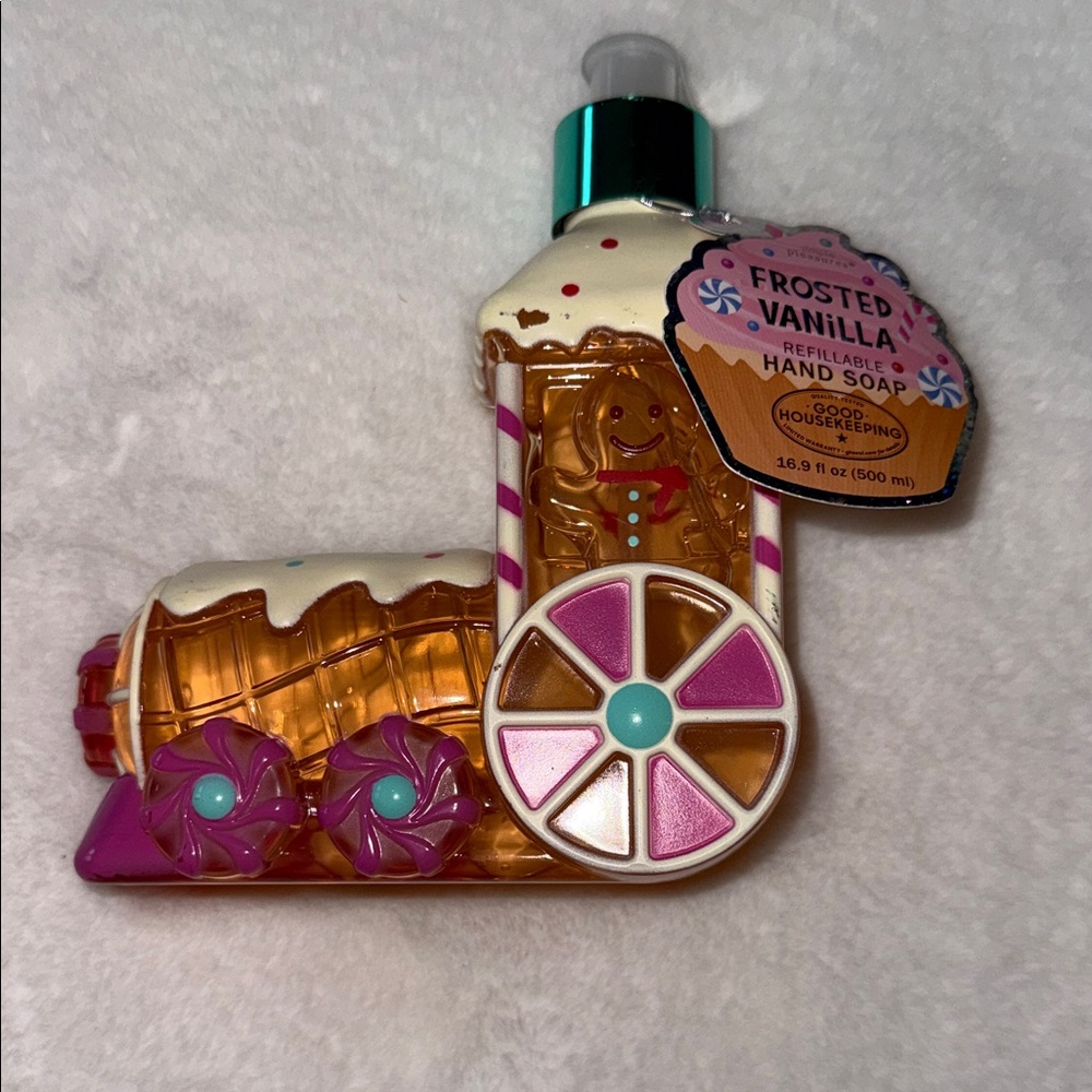 Frosted Vanilla Hand Soap - Pink and Gold